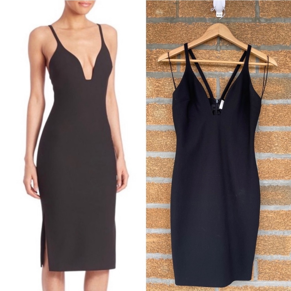 Cinq a Sept ara bodycone blk dress size 4